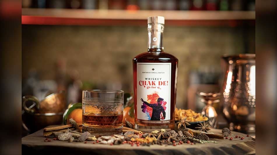 Chak de Whisky cocktail.