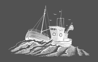 Pràban na Linne Gaelic Whiskies logo.