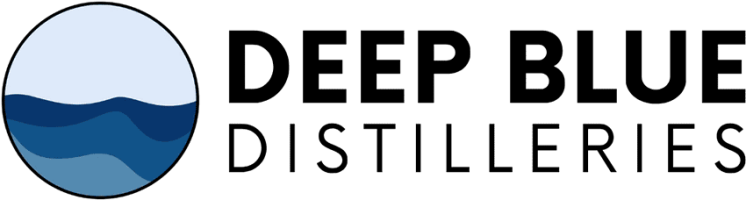 Deep Blue Distilleries logo.