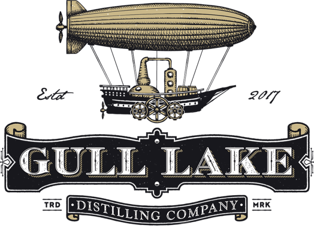 Gull Lake Distilling logo.