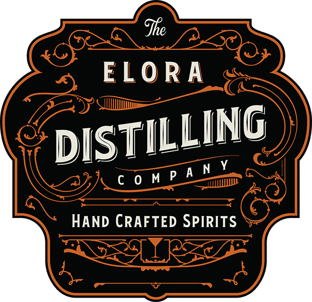 Elora Distilling Company logo.