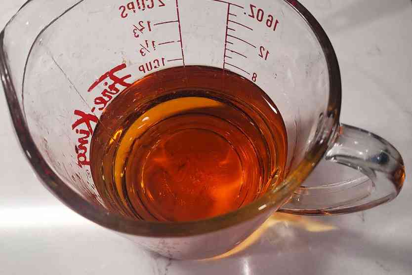 1 cup of Jack Daniel's Tennessee Whiskey.