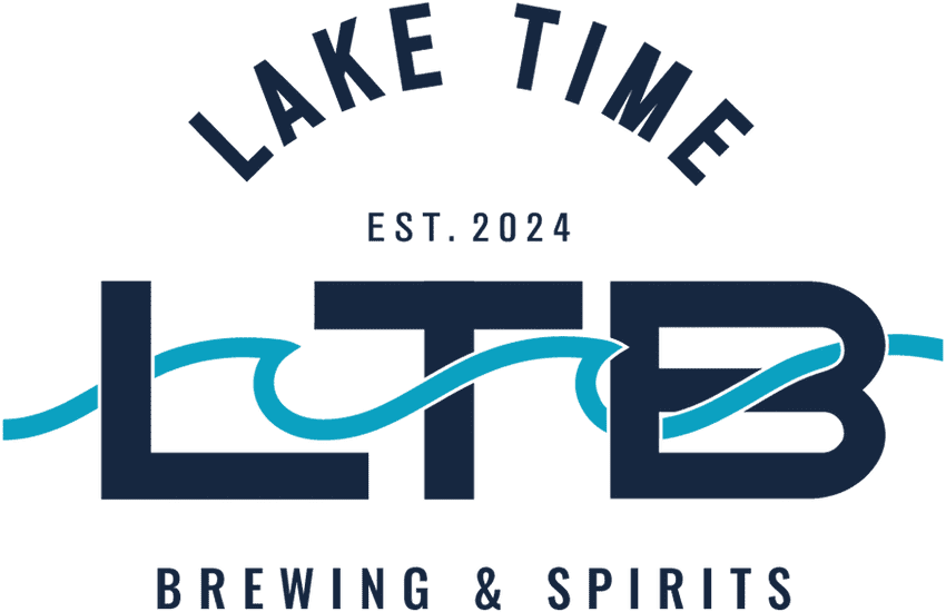 Lake Time Brewing and Spirits logo.